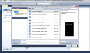 Windows 8 Consumer Preview running Visual Studio 2010 Express for Windows Phone