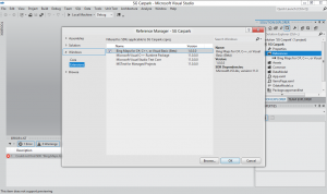 Adding Reference to Bing map SDK in Visual Studio 11